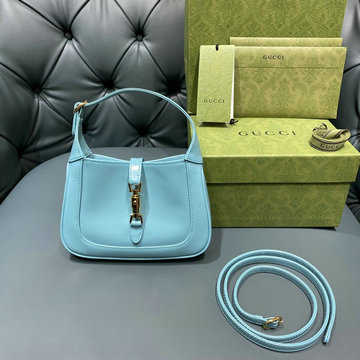 グッチ GUCCI DDB-GG637091L　2021年最新作 ジャッキー 1961 スモール ホーボーバッグ トートバッグ ショルダーバッグ カーフレザー