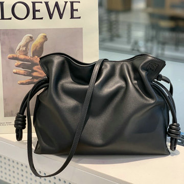 ロエベ LOEWE DDB-LE052028K　2021年最新入荷 フラメンコクラッチ ショルダーバッグ ドローストリングバッグ クロスボディバッグ レディースかばん カーフレザー