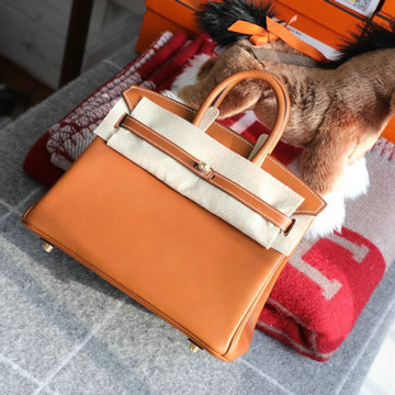 エルメス HERMES  063-HBK25BQJJZ 2021年最新入荷 バーキンバッグ トートバッグ ハンドバッグ レディースかばん Barenia バレニア
