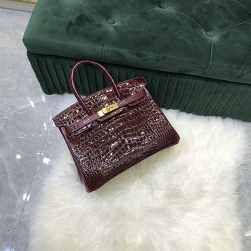 商品名称：エルメス HERMES 063-HBK25EPJAZ 2021年最新入荷 バーキンバッグ トートバッグ ハンドバッグ レディースかばん ナイルクロコダイル革