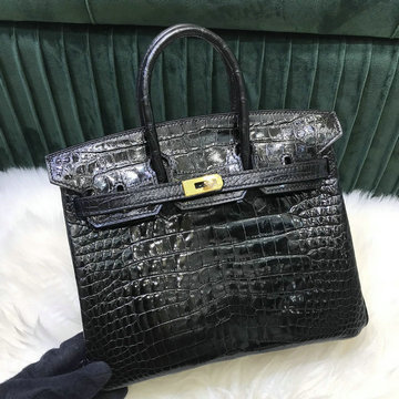 商品名称：エルメス HERMES 063-HBK25EPJBK 2021年最新入荷 バーキンバッグ トートバッグ ハンドバッグ レディースかばん ナイルクロコダイル革