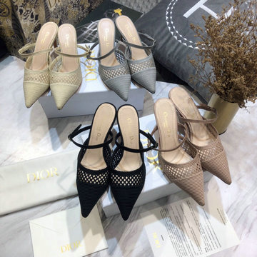 クリスチャンディオール CHRISTIAN DIOR 26-CDJ21019 2021年最新入荷 ミュール ローヒールサンダル とんがりトウ ピンヒール レディースシューズ