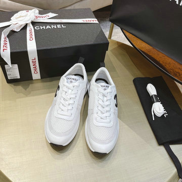 商品名称：シャネル CHANEL 26-CHJ21016 2021年最新入荷 スニーカー レースアップシューズ カジュアルシューズ レディースシューズ スポーツシューズ