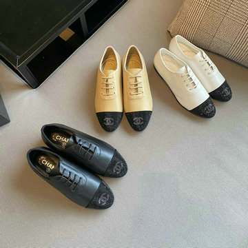 シャネル CHANEL 26-CHJ21021  2021年最新入荷 ローファー レースアップシューズ カジュアルシューズ レディースシューズ 靴