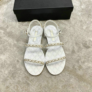 商品名称：シャネル CHANEL CHJ21026B 2021年夏最新入荷 スリングバック サンダル フラットシューズ ぺたんこサンダル レディースシューズ