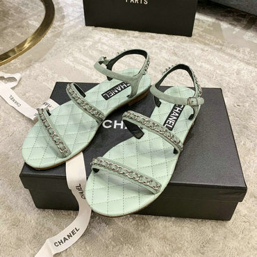 商品名称：シャネル CHANEL 26-CHJ21026G 2021年夏最新入荷 スリングバック サンダル フラットシューズ ぺたんこサンダル レディースシューズ