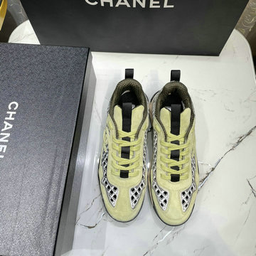 シャネル CHANEL 26-CHJ21028M 2021年夏最新入荷 スニーカー スポーツシューズ レースアップシューズ カジュアルシューズ レディースシューズ カジュアルシューズ