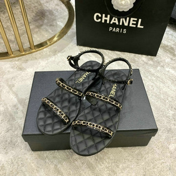 商品名称：シャネル CHANEL 26-CHJ21026H 2021年夏最新入荷 スリングバック サンダル フラットシューズ ぺたんこサンダル レディースシューズ