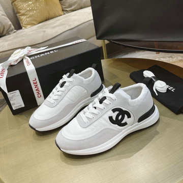 商品名称：シャネル CHANEL 26-CHJ21029HB 2021年夏最新入荷 スニーカー スポーツシューズ レースアップシューズ カジュアルシューズ レディースシューズ カジュアルシューズ