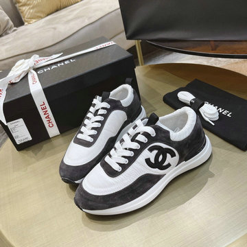 シャネル CHANEL 26-CHJ21029KB2021年夏最新入荷 スニーカー スポーツシューズ レースアップシューズ カジュアルシューズ レディースシューズ カジュアルシューズ