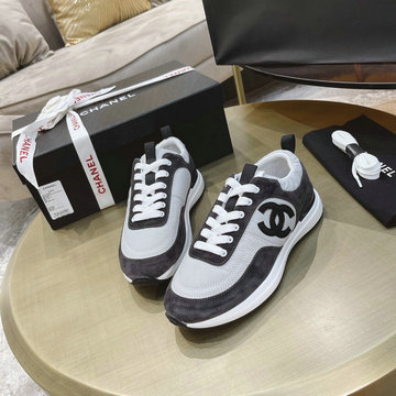 商品名称：シャネル CHANEL 26-CHJ21029KH 2021年夏最新入荷 スニーカー スポーツシューズ レースアップシューズ カジュアルシューズ レディースシューズ カジュアルシューズ
