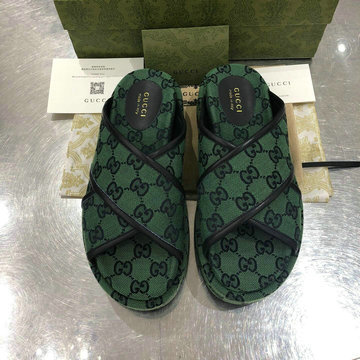 グッチ GUCCI 26-GGJ21002DG 2021年夏最新入荷 プラットフォームサンダル 厚底ミュール スライドサンダル