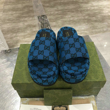 商品名称：グッチ GUCCI 26-GGJ21003DL  2021年夏最新入荷 プラットフォームサンダル 厚底ミュール スライドサンダル ウィメンズシューズ