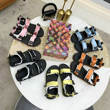 ルイヴィトン LOUISVUITTON  26-LVJ21007 2021年夏最新入荷 アーケードライン サンダル レディース ぺたんこサンダル フラットシューズ マイクロアウトソール