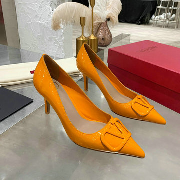 商品名称：ヴァレンティノ Valentino 26-VTJ21003GQQY 2021年夏最新入荷 ガラヴァーニ Vロゴ シグネチャーパンプス ハイヒールシューズ ピンヒール