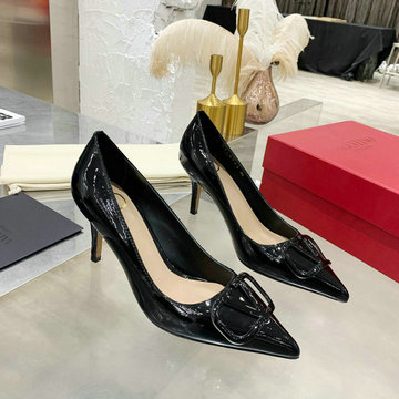 商品名称：ヴァレンティノ Valentino 26-VTJ21003GQQK 2021年夏最新入荷 ガラヴァーニ Vロゴ シグネチャーパンプス ハイヒールシューズ ピンヒール