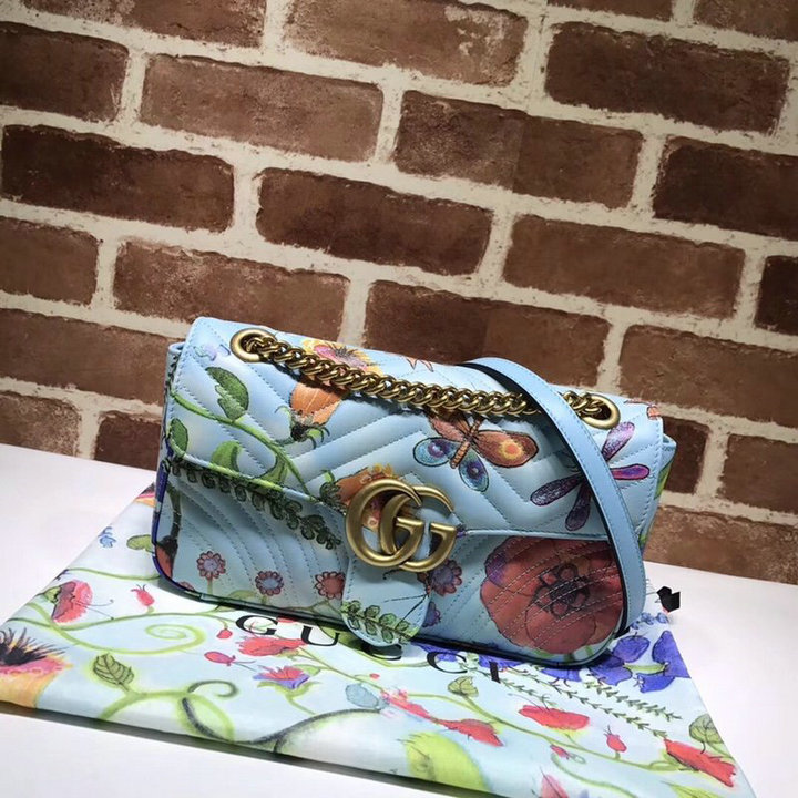 商品名称：グッチ GUCCI 057-GG443497PH　2021年最新作 GGマーモント スモール 斜め掛け ショルダーバッグ クロスボディバッグ レディースかばん カーフレザー