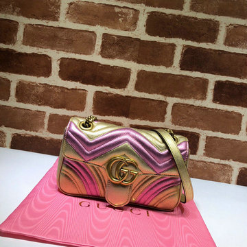 商品名称：グッチ GUCCI 057-GG446744CJ　2021年最新作 GGマーモント 斜め掛け ショルダーバッグ クロスボディバッグ レディースかばん カーフレザー