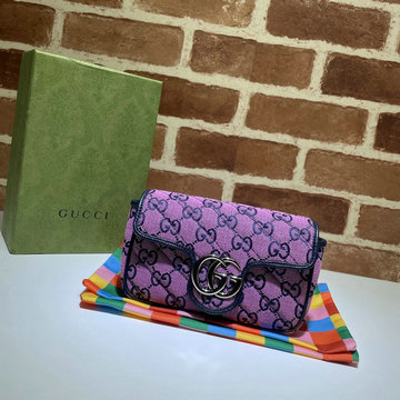 商品名称：グッチ GUCCI 057-GG476433BQZ　2021年最新作 GGマーモント スーパーミニ バッグ 斜め掛け ショルダーバッグ クロスボディ レディースかばん レザー