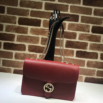 グッチ GUCCI 057-GG510303RD　2021年最新作 GGマーモント スモール チェーンウォレット 斜め掛け ショルダーバッグ クロスボディ レディースかばん レザー