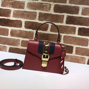 グッチ GUCCI 057-GG470270JH　2021年最新作 シルヴィ トートバッグ ハンドバッグ 2way 斜め掛け ショルダーバッグ ショルダーバッグ カーフレザー