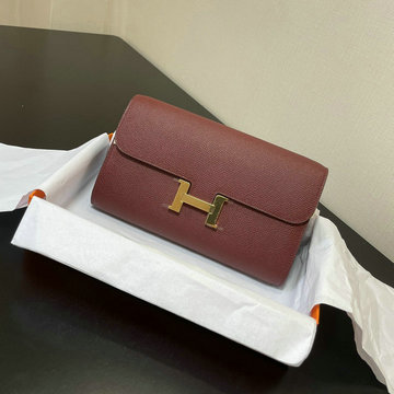 エルメス HERMES 2021年最新入荷 コンスタンス クラッチバッグ 手持ちかばん 2way 斜め掛け ショルダーバッグ チェーンウォレット ヴォーエプソン