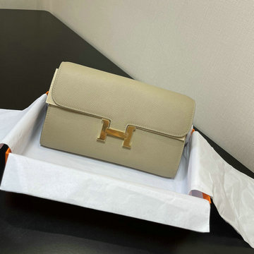 エルメス HERMES 063-HE709SJQH 2021年最新入荷 コンスタンス クラッチバッグ 手持ちかばん 2way 斜め掛け ショルダーバッグ チェーンウォレット ヴォーエプソン