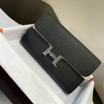 エルメス HERMES 063-HE709SYBK 2021年最新入荷 コンスタンス クラッチバッグ 手持ちかばん 2way 斜め掛け ショルダーバッグ チェーンウォレット ヴォーエプソン