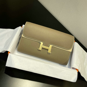商品名称：エルメス HERMES 063-HE709SJDH 2021年最新入荷 コンスタンス クラッチバッグ 手持ちかばん 2way 斜め掛け ショルダーバッグ チェーンウォレット ヴォーエプソン