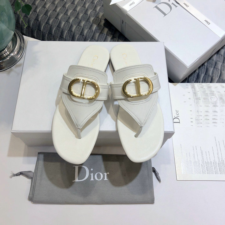 クリスチャンディオール CHRISTIAN DIOR 26-CDJ21026P　2021年夏最新入荷 フリップフロップ ビーチサンダル ミュール スリッパ サマーサンダル レザー