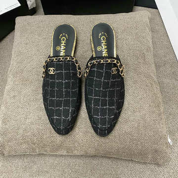 シャネル CHANEL 26-CHJ21032F　2021年夏最新入荷 スリングバック エスパドリーユミュール フラットシューズ サマーサンダル スリッパ カジュアルシューズ レディースシューズ