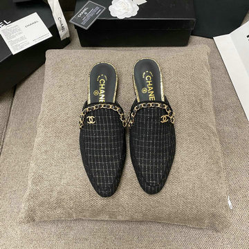 シャネル CHANEL 26-CHJ21032K　2021年夏最新入荷 スリングバック エスパドリーユミュール フラットシューズ サマーサンダル スリッパ カジュアルシューズ レディースシューズ