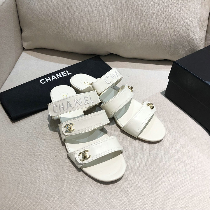 シャネル CHANEL 26-CHJ21033DP　2021年夏最新入荷 スリングバック ミュール フラットシューズ サマーサンダル スリッパ カジュアルシューズ レディースシューズ