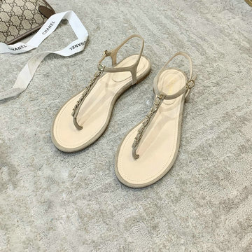 シャネル CHANEL 26-CHJ21036B　2021年夏最新入荷 スリングバック フリップフロップ ビーチサンダル サマーサンダル フラットシューズ レディースシューズ