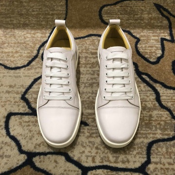 クリスチャンルブタン CHRISTIAN LOUBOUTIN 26-CLJ21001　2021年夏最新入荷 スニーカー レースアップシューズ カジュアルシューズ ユニセックス 男女兼用