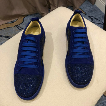 クリスチャンルブタン CHRISTIAN LOUBOUTIN 26-CLJ21010　2021年夏最新入荷 スニーカー レースアップシューズ カジュアルシューズ ユニセックス 男女兼用