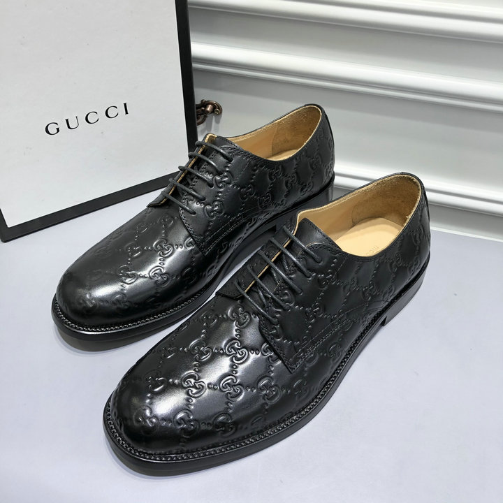 グッチ GUCCI 26-GGJ21005Y　2021年夏最新入荷 レースアップシューズ ローファーシューズ 紳士靴 メンズシューズ