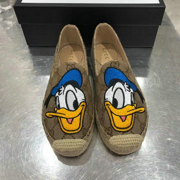 グッチ GUCCI 26-GGJ21011　2021年夏最新入荷 エスパドリーユシューズ フラットシューズ レディースシューズ キャンパス