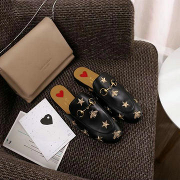 グッチ GUCCI 26-GGJ21013M　2021年夏最新入荷 プリンスタウン エンブロイダリー ウィメンズ スリッパ ホースビット付き サマーサンダル ぺたんこミュール