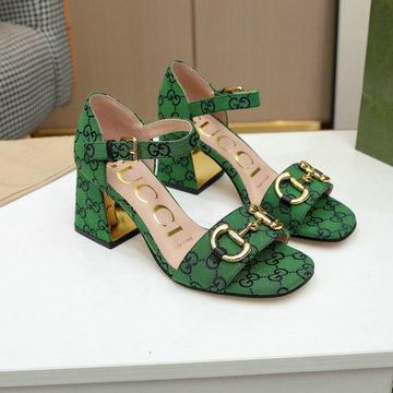 商品名称：グッチ GUCCI 26-GGJ21015BG　2021年夏最新入荷 ホースビット付き サンダル ハイヒールシューズ チャンキーヒール サマーサンダル レディースシューズ