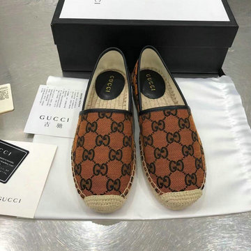 グッチ GUCCI 26-GGJ21018QC　2021年夏最新入荷 エスパドリーユシューズ フラットシューズ レディースシューズ