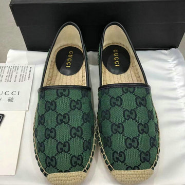 グッチ GUCCI 26-GGJ21018QG　2021年夏最新入荷 エスパドリーユシューズ フラットシューズ レディースシューズ