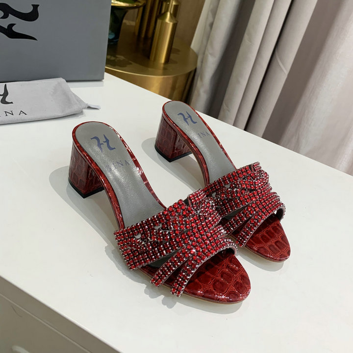 ジーナ GINA 26-GNJ21001QR　2021年夏最新入荷 UTAH ユタ ローヒールサンダル チャンキーヒール サマーサンダル ミュール スリッパ