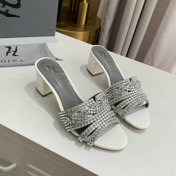 ジーナ GINA 26-GNJ21001YB　2021年夏最新入荷 UTAH ユタ ローヒールサンダル チャンキーヒール サマーサンダル ミュール スリッパ
