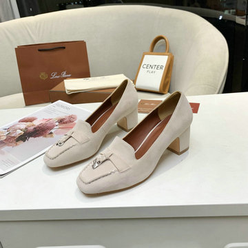 ロロ ピアーナ Loro Piana 26-LPJ21004GB　2021年夏最新入荷 サマー チャーム ウォーク モカシン ローヒールシューズ ローファー レディースシューズ