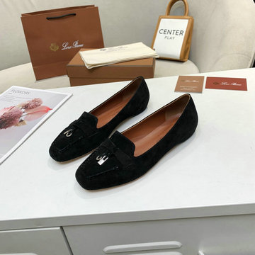 ロロ ピアーナ Loro Piana 26-LPJ21004PK　2021年夏最新入荷 サマー チャーム ウォーク モカシン フラットシューズ ローファー レディースシューズ