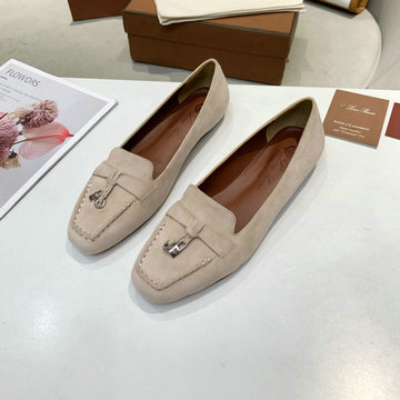 ロロ ピアーナ Loro Piana 26-LPJ21004PM　2021年夏最新入荷 サマー チャーム ウォーク モカシン フラットシューズ ローファー レディースシューズ