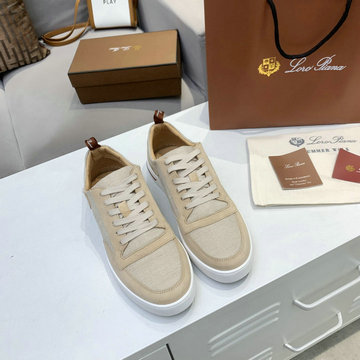 ロロ ピアーナ Loro Piana 26-LPJ21005M　2021年夏最新入荷 ニューポート ウォーク スニーカー レースアップシューズ メンズ カジュアルシューズ