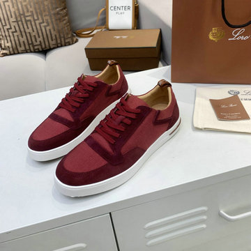 ロロ ピアーナ Loro Piana 26-LPJ21005R　2021年夏最新入荷 ニューポート ウォーク スニーカー レースアップシューズ メンズ カジュアルシューズ