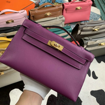 エルメス HERMES 063-HKLP22SWJMZ2021年最新入荷 ミニ ケリー ポシェット トートバッグ トップハンドルバッグ ハンドバッグ 手持ちかばん レディースかばん swift革